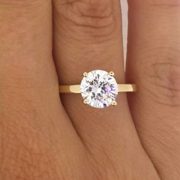 2 Carat Diamond Rings
 2 Carat Round Cut Diamond Engagement Ring