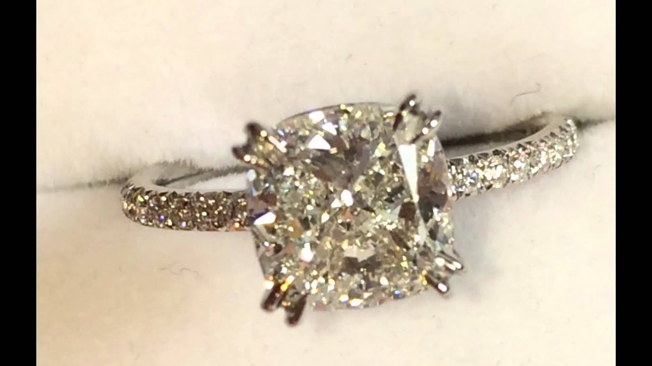 2 Carat Diamond Rings
 2 carat Cushion Cut Diamond Engagement Ring