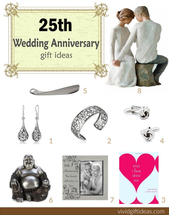 25th Wedding Anniversary Gift Ideas For Wife
 25th Wedding Anniversary Gift Ideas