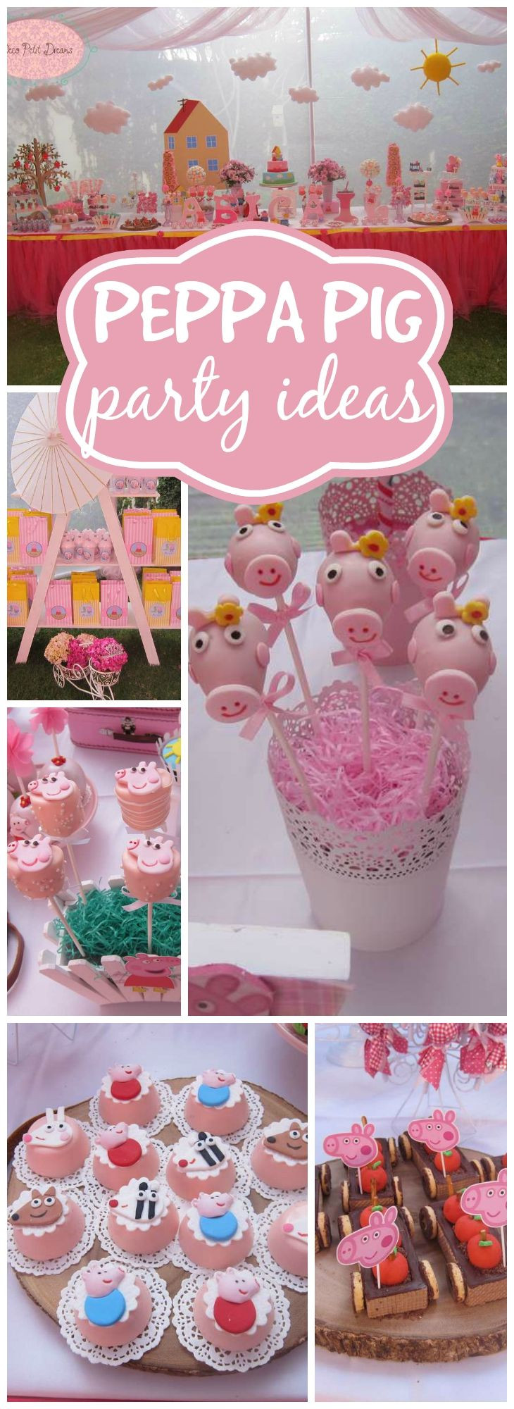 3Rd Birthday Party Ideas
 Peppa Pig Party Birthday "Peppa Pig 3rd Birthday
