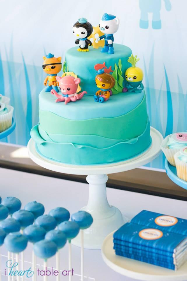 3Rd Birthday Party Ideas
 A Boy s Octonauts Inspired 3rd Birthday Party Spaceships