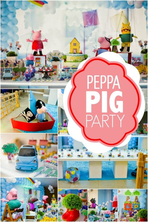 3Rd Birthday Party Ideas
 A Peppa Pig 3rd Birthday Party