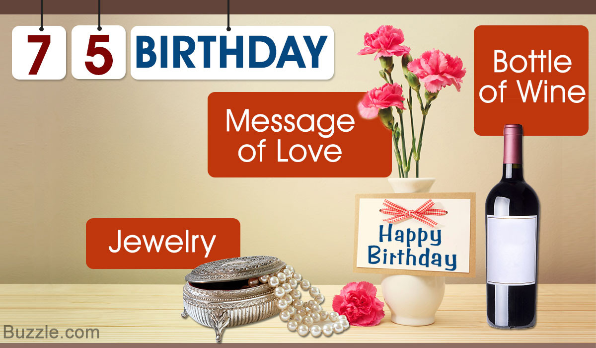 75Th Birthday Gift Ideas For Mom
 Looking for a 75th Birthday Gift for Mom or Dad We ll