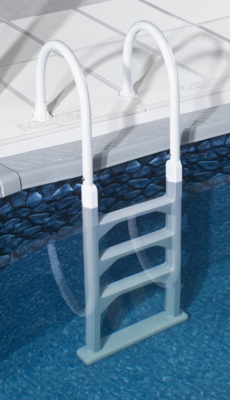 Above Ground Pool Deck Ladders
 Decorating How To Create Ground Pool Ladders For