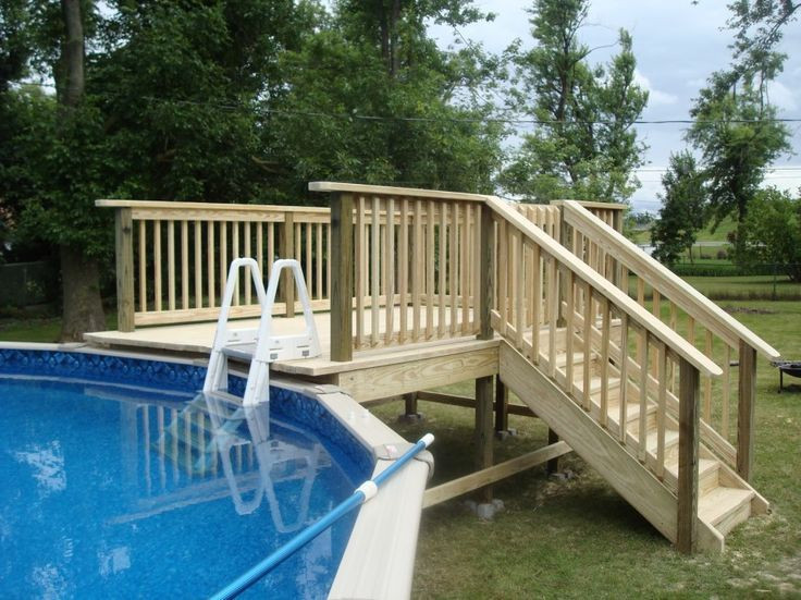 Above Ground Pool Deck Ladders
 Marvelous Ground Pool Deck Ladder Steps with Swim