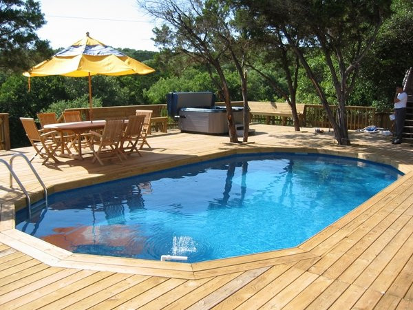Above Ground Pool Decks Pictures
 Cool above ground pools with decks – modern backyard