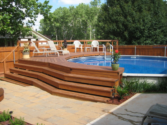 Above Ground Pool Decks Pictures
 Ground Pools And Decks