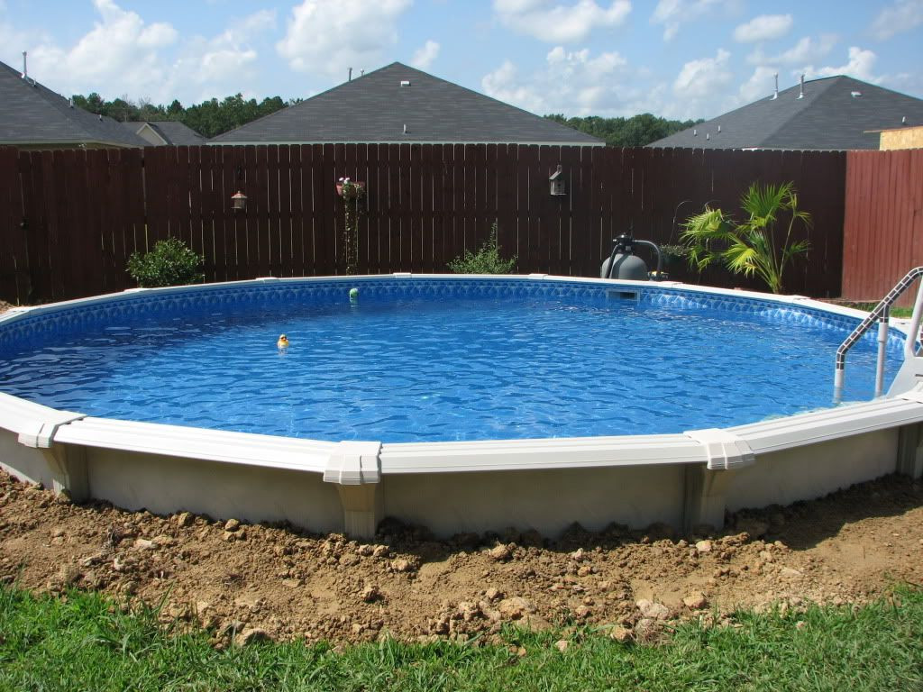 Above Ground Swimming Pool Installation
 Image detail for Installing an above ground pool in the