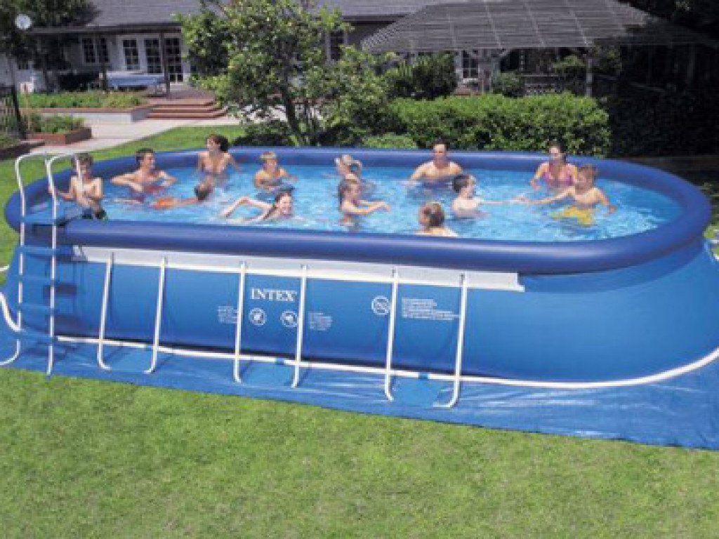 Above Ground Swimming Pool Installation
 Portable swiming pool portable above ground swimming