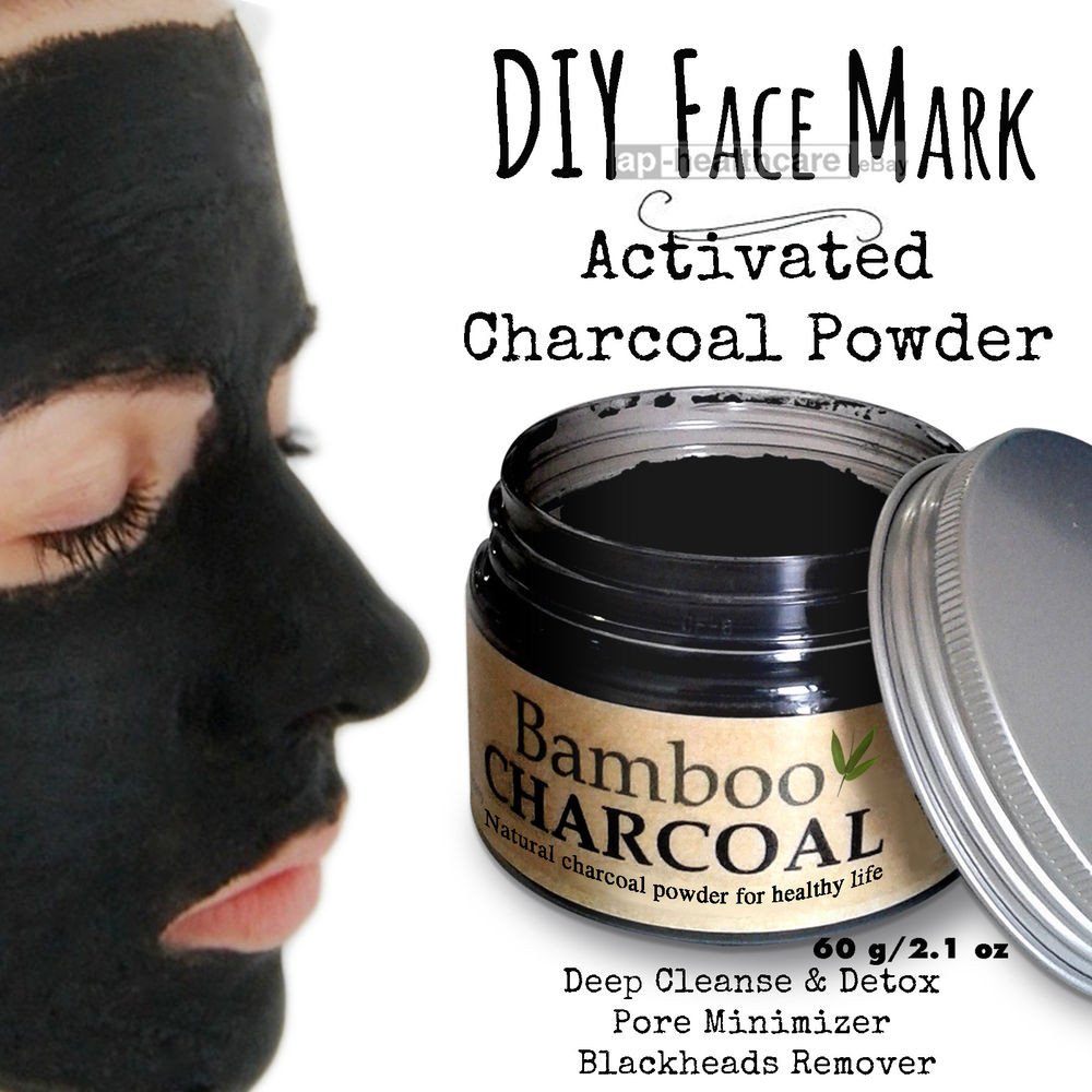 Active Charcoal Mask DIY
 DIY Face Mask Activated Charcoal Powder Deep Cleanse Detox