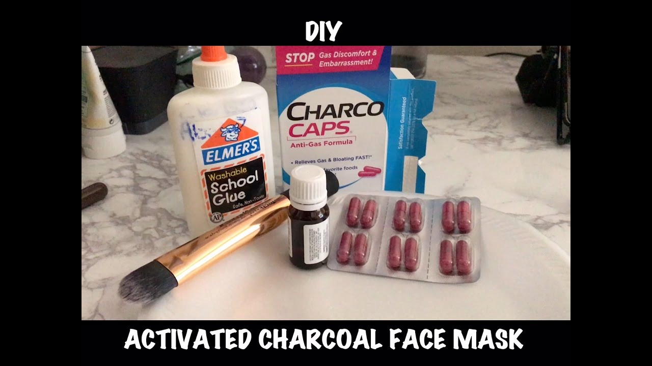 Active Charcoal Mask DIY
 DIY Activated Charcoal face mask