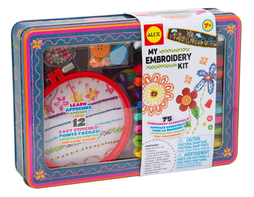 Amazon Kids Crafts
 Amazon ALEX Toys Craft My Embroidery Kit Toys & Games