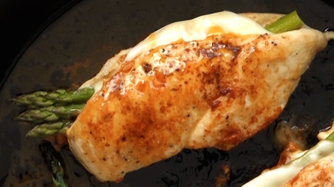 Asparagus Stuffed Chicken
 Asparagus Stuffed Chicken By I Wash You Dry