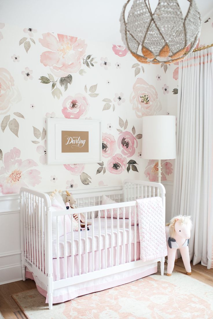 Baby Girl Wall Decorating Ideas
 In the Nursery with Monika Hibbs