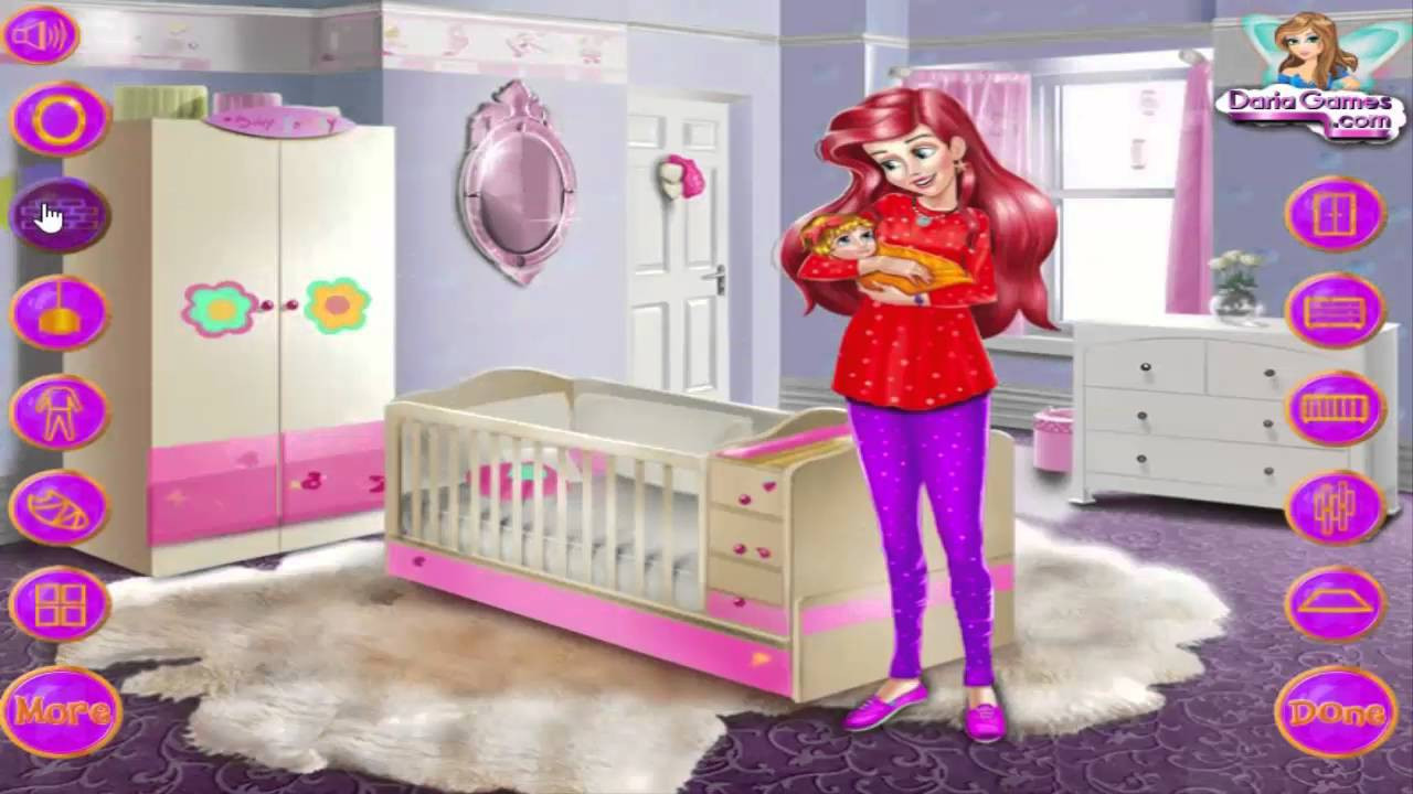 Baby Room Decor Games
 games for girls to play now Ariel Baby Room Decoration