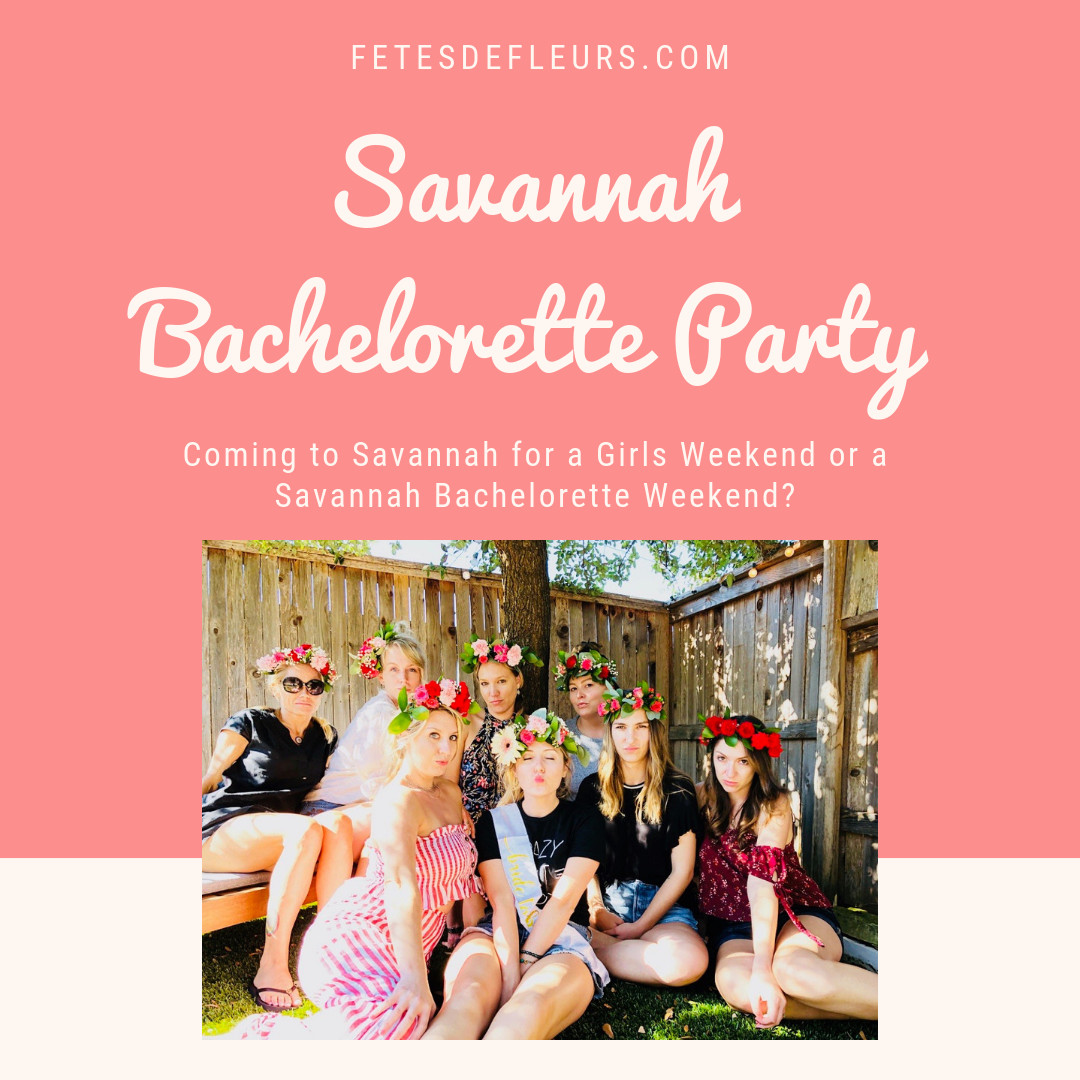 Bachelorette Party Ideas In Savannah Ga
 Savannah bachelorette party guide