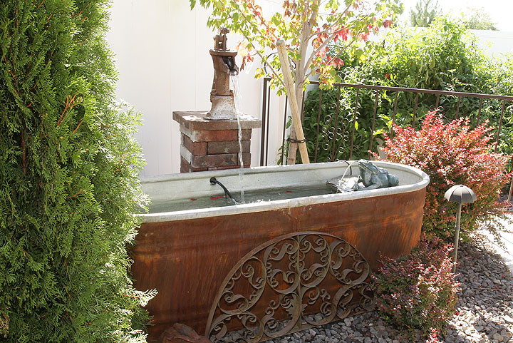 Backyard Fountains Do It Yourself
 DIY Outdoor Water Feature Southern Idaho Living