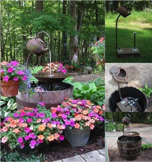 Backyard Fountains Do It Yourself
 Plastic Base For Garden Fountain Ideas graph