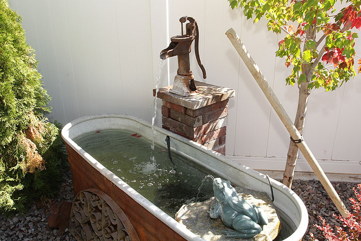 Backyard Fountains Do It Yourself
 DIY Outdoor Water Feature – Southern Idaho Living