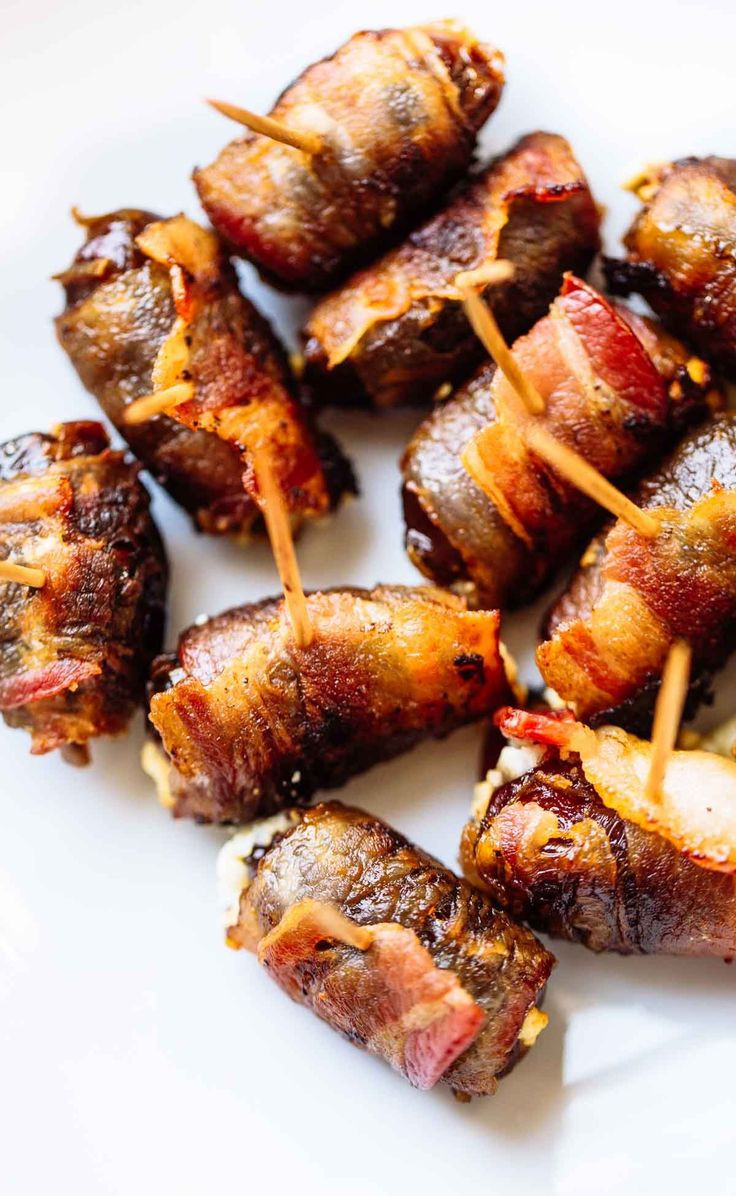 Bacon Wrapped Appetizers Recipe
 143 best Recipes to Cook images on Pinterest
