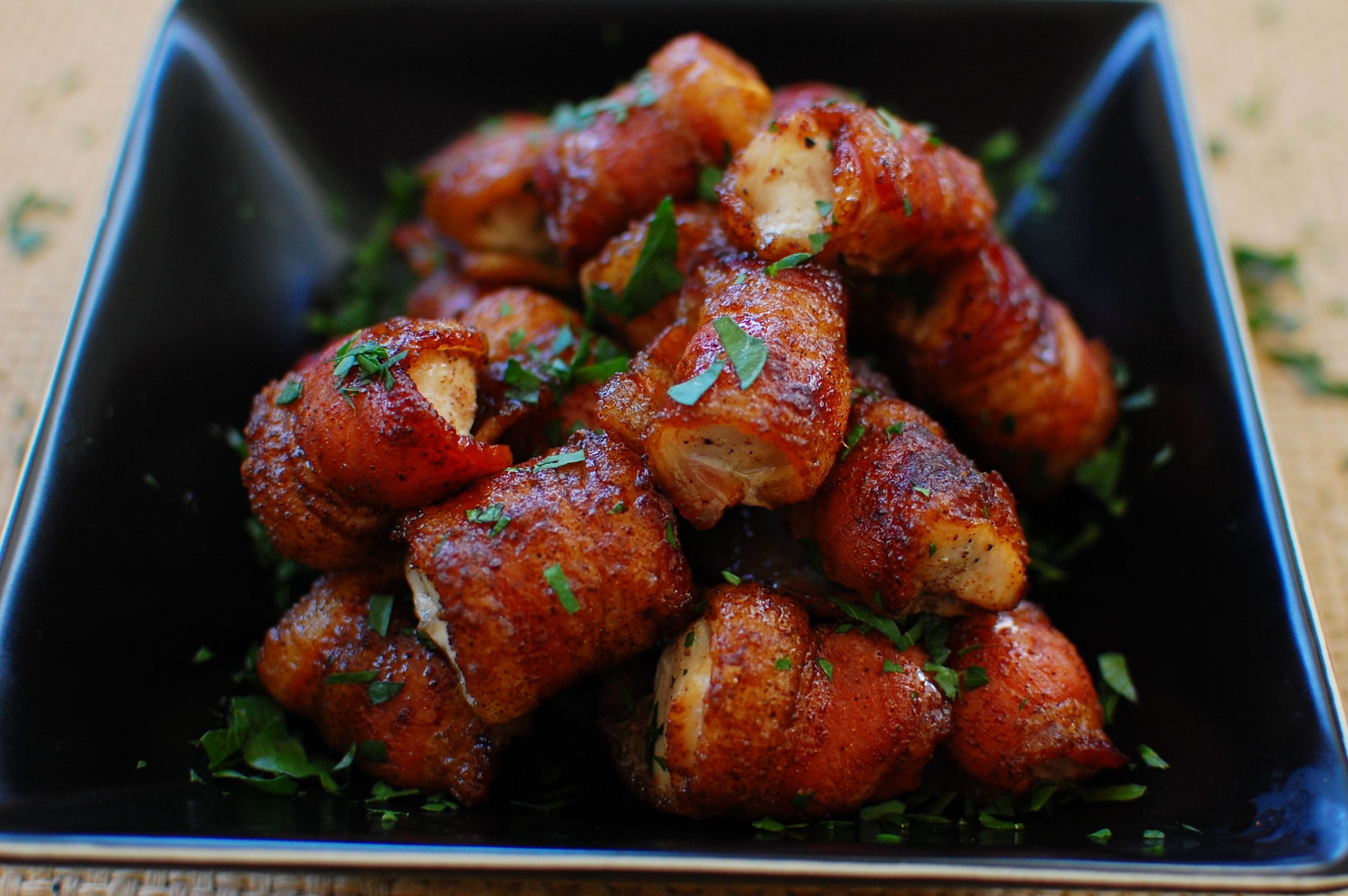 Bacon Wrapped Appetizers Recipe
 BACON WRAPPED CHICKEN BITES