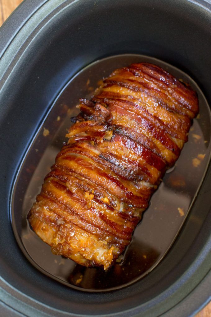 Bacon Wrapped Pork Tenderloin Slow Cooker
 Pin by Patricia ogden on crock pot meals