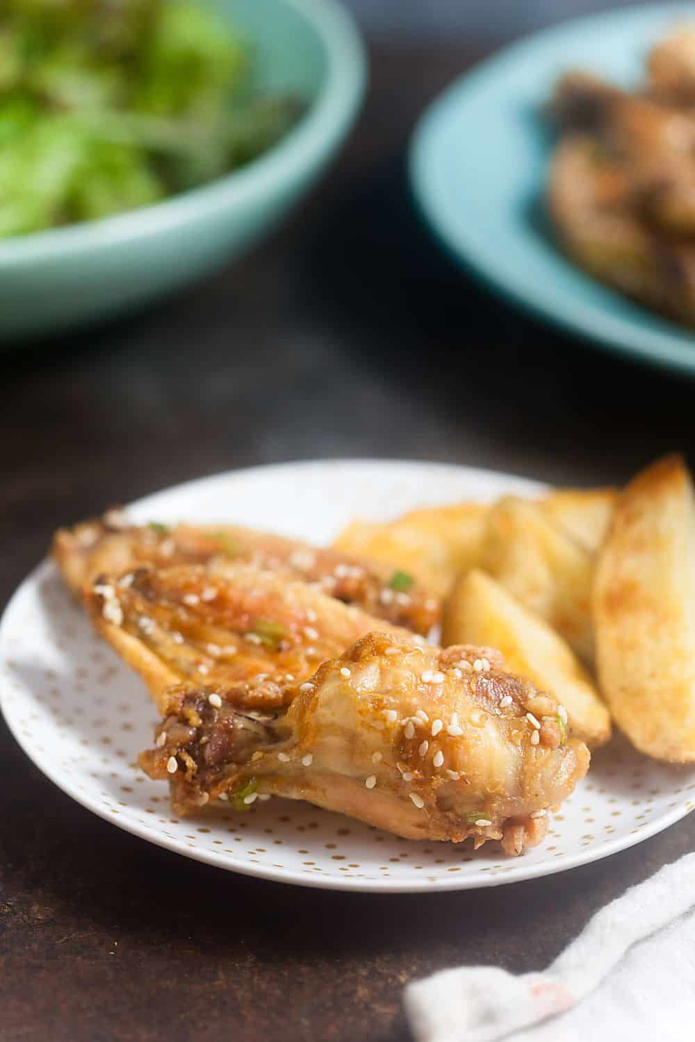 Bake Whole Chicken Wings
 Sesame Baked Chicken Wings Whole 30