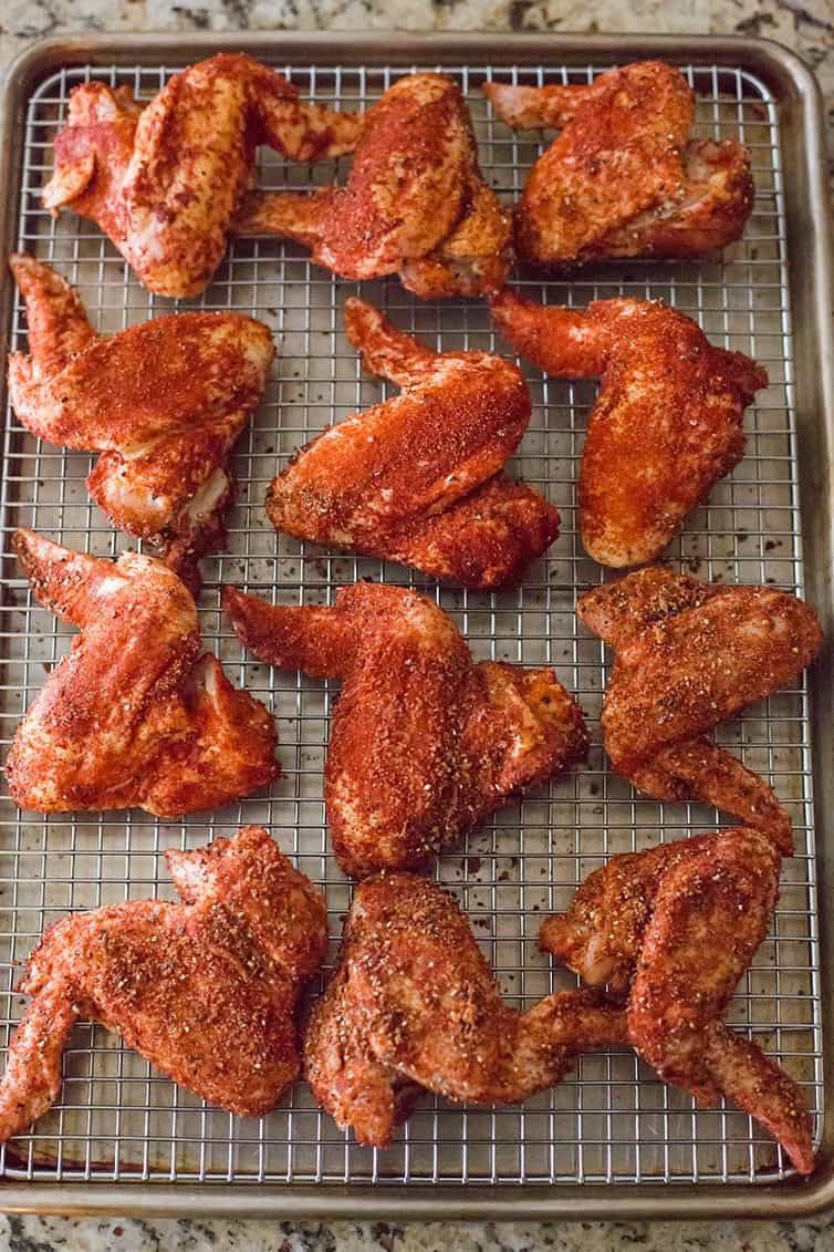 Bake Whole Chicken Wings
 Dry Rubbed Crispy Baked Chicken Wings