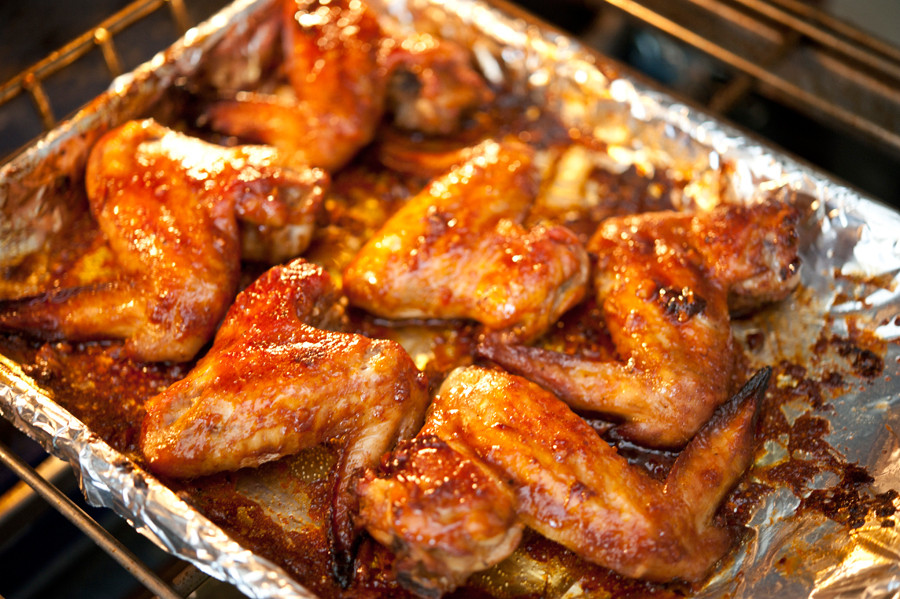 Bake Whole Chicken Wings
 Oven Baked Wings with Sweet BBQ Sauce