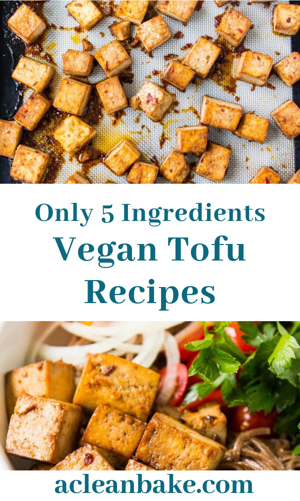 Baked Tofu Recipes Vegan
 Baked Tofu 5 Ingre nts Needed Weeknight Tofu
