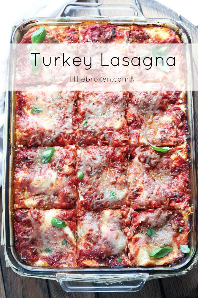 Barefoot Contessa Vegetable Lasagna
 Ina Garten s Turkey Lasagna with Italian sausage and 4