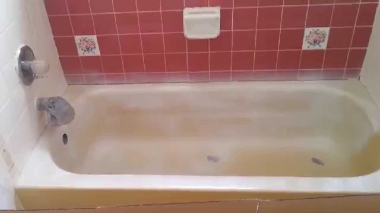 Bathroom Tub Paint
 how to repair and paint bath tub do it yourself