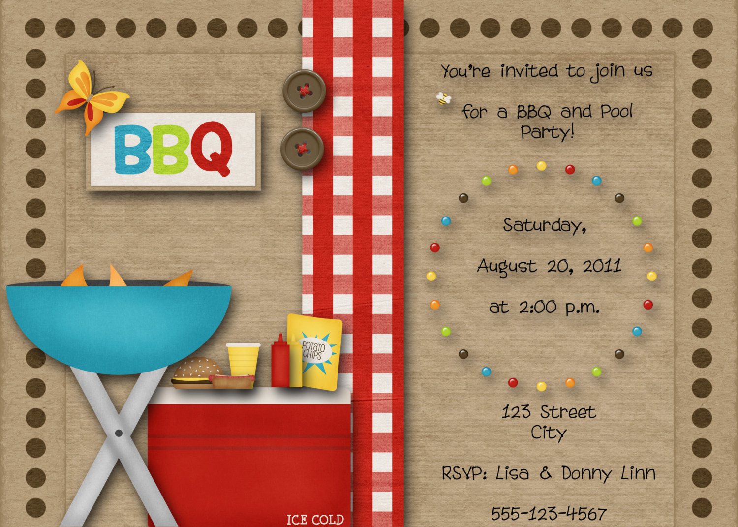 Bbq Pool Party Ideas
 BBQ Pool Party Invitation by DecidedlyDigital on Etsy
