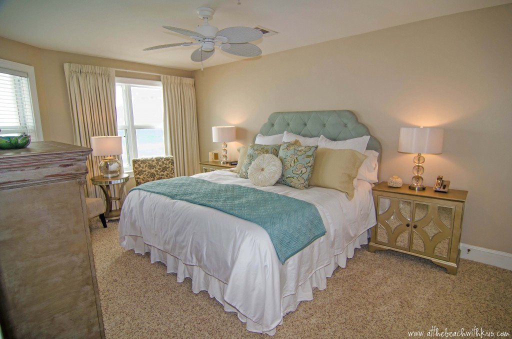 Beach Themed Master Bedroom
 House Stalking – A Beach Condo Before and After