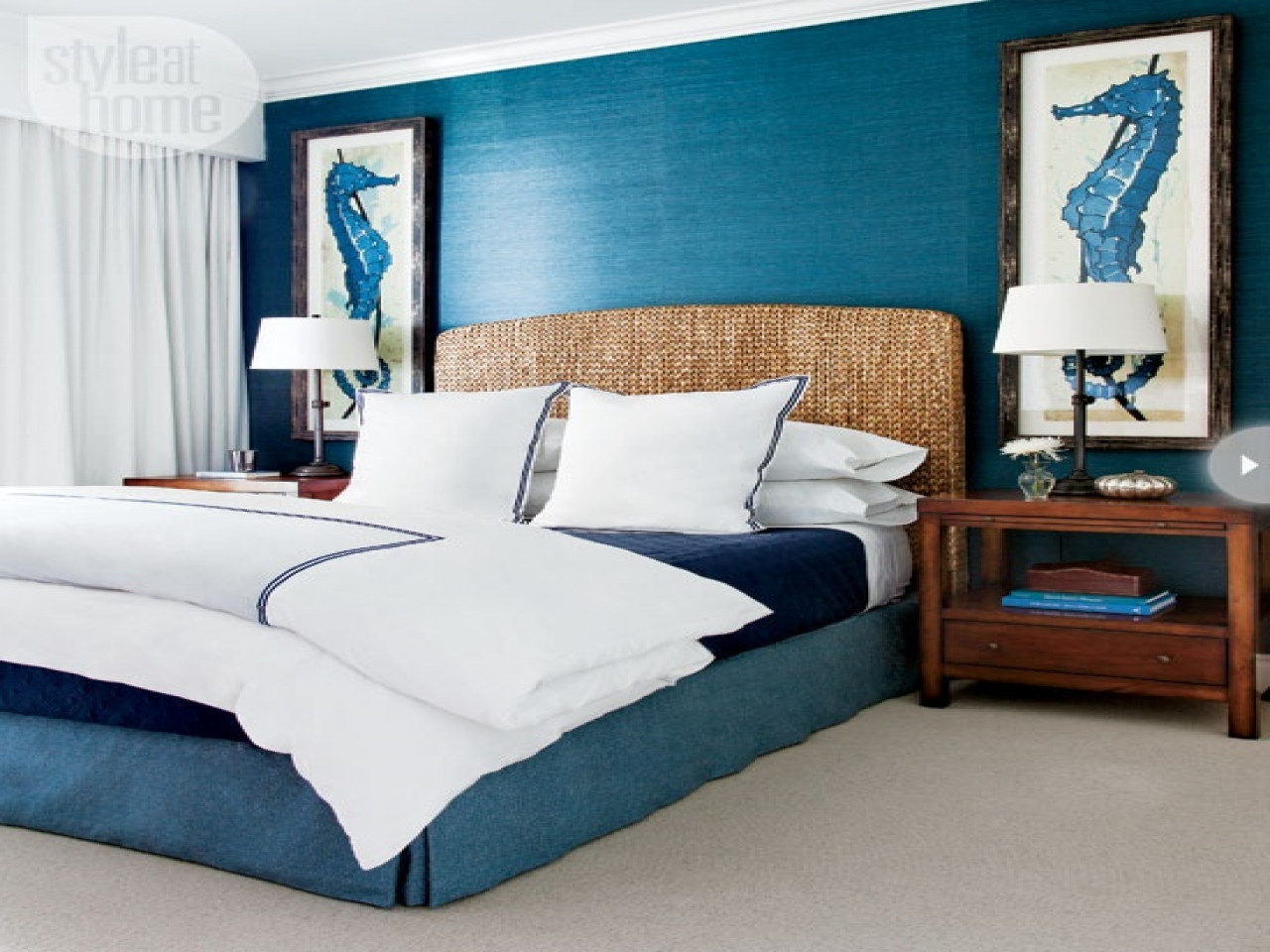 Beach Themed Master Bedroom
 Full bedroom designs blue beach inspired bedrooms beach