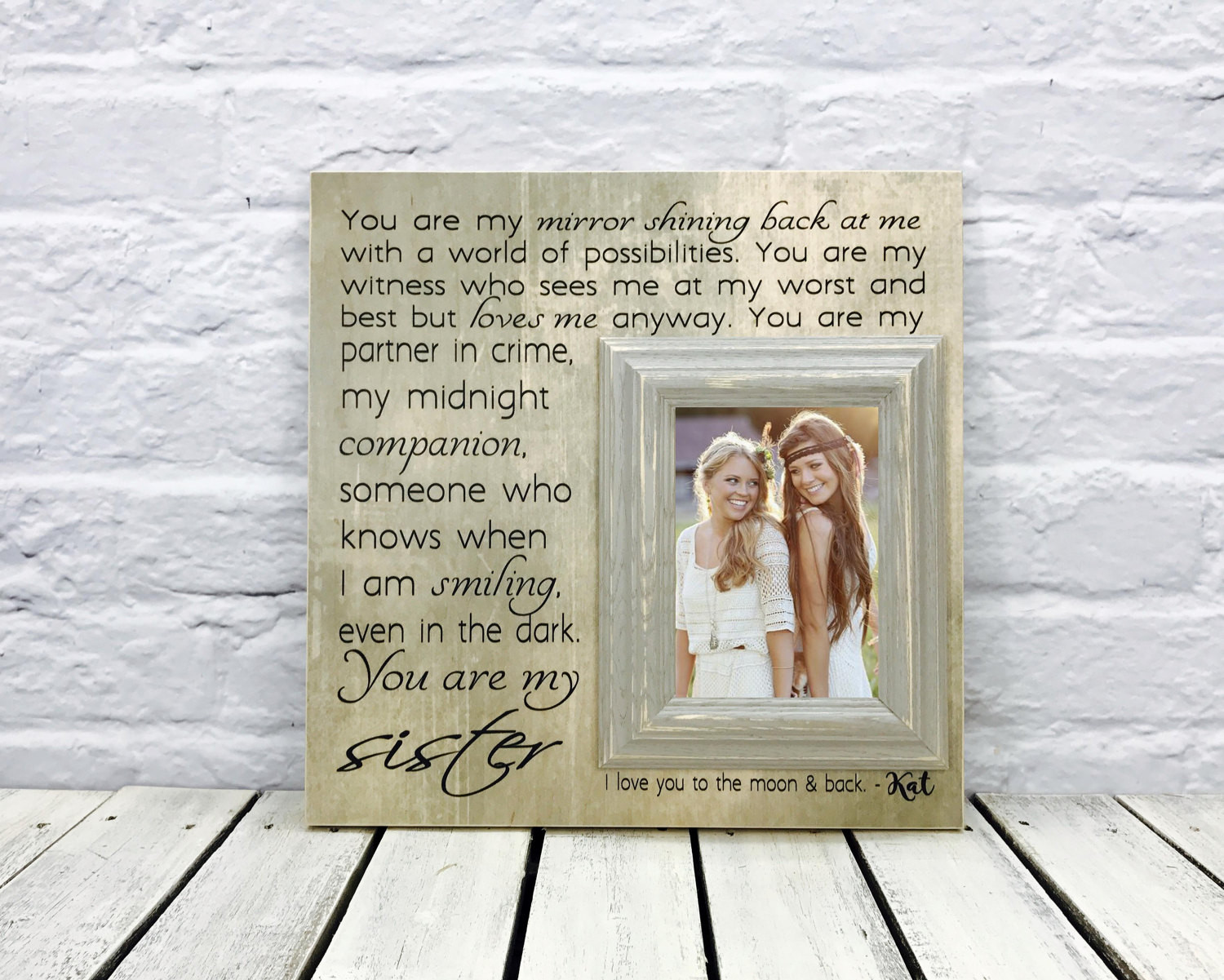 Best Wedding Gifts For Sister
 Sister Gift Maid of Honor t Sister Wedding Gift
