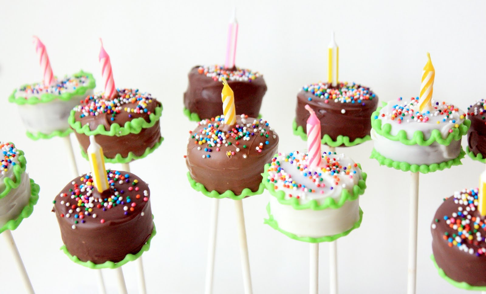 Birthday Cake Cake Pops
 Recipes n Such Birthday Cake Brownie Pops