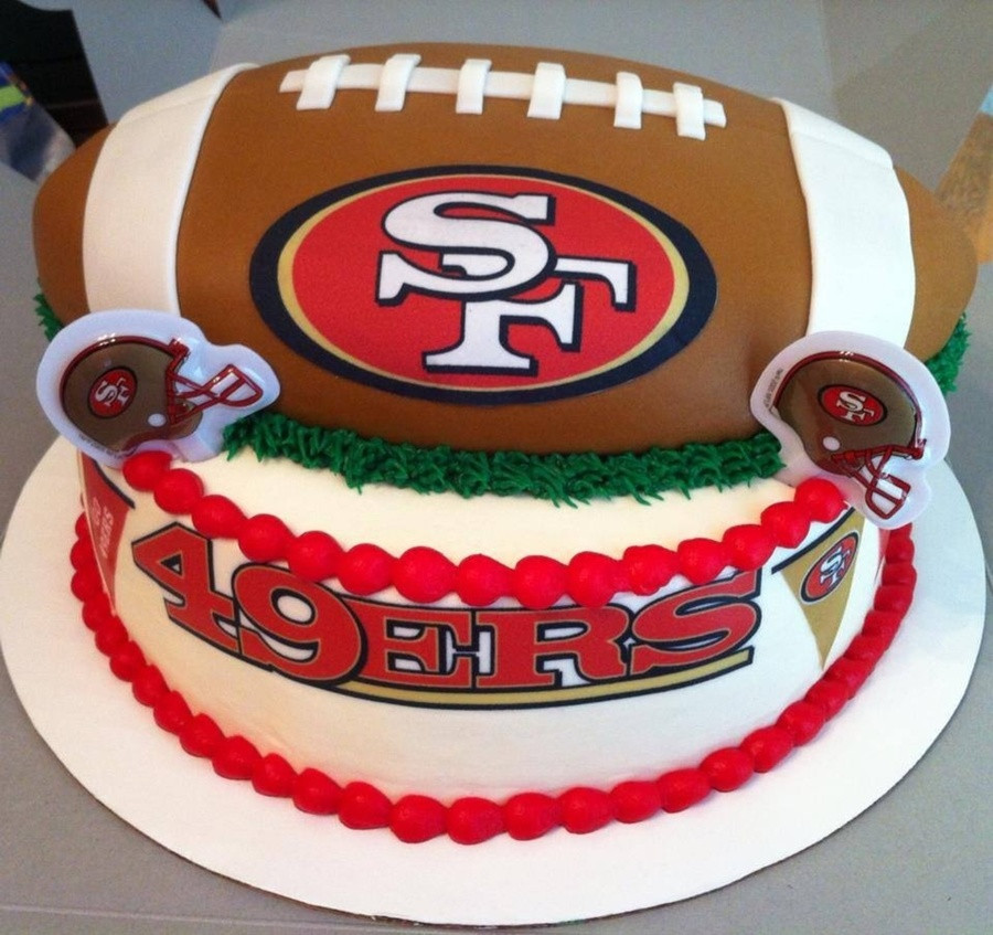 Birthday Cake San Francisco
 49Ers Birthday Cake CakeCentral