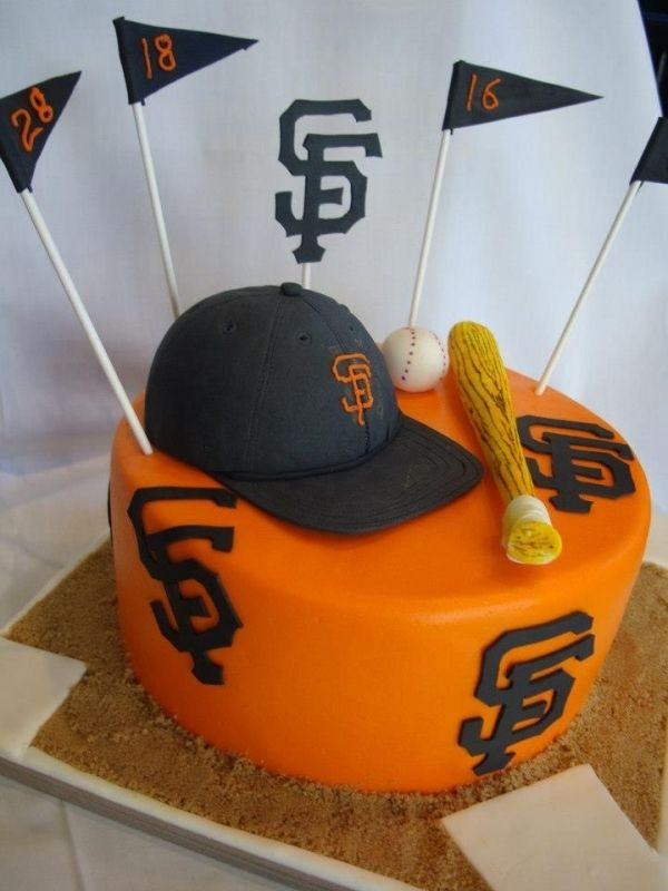 Birthday Cake San Francisco
 Giants cake San Francisco Treats Pinterest