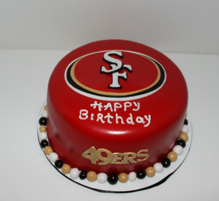 Birthday Cake San Francisco
 San Francisco 49ers cake Cakes by Christina