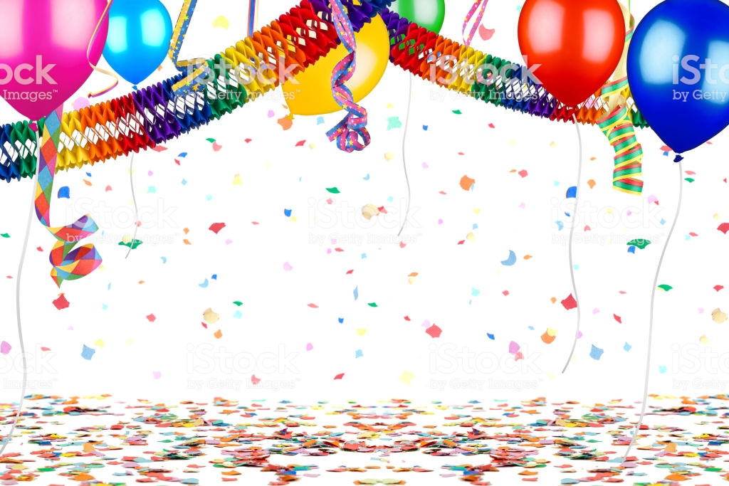 Birthday Party Background
 Colorful Party Carnival Birthday Celebration Background