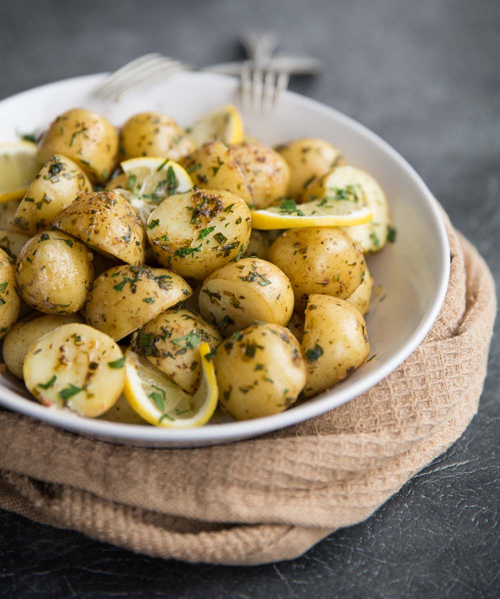 Boiled Baby Red Potato Recipes
 Boiled Baby Potatoes with Lemon & Browned Butter