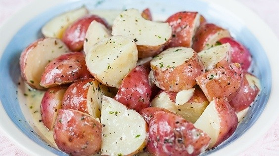 Boiled Baby Red Potato Recipes
 Creamy Baby Red Potatoes