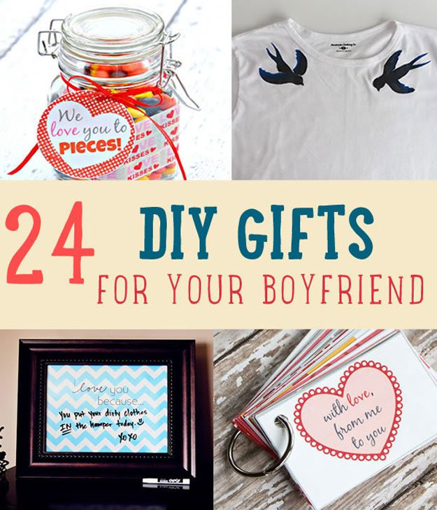 Boyfriend DIY Gifts
 24 DIY Gifts For Your Boyfriend