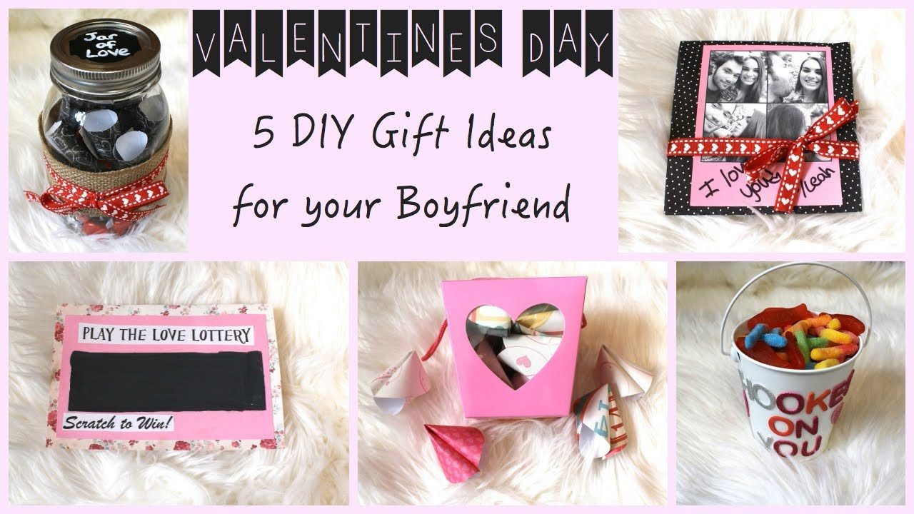 Boyfriend DIY Gifts
 5 DIY Gift Ideas for Your Boyfriend