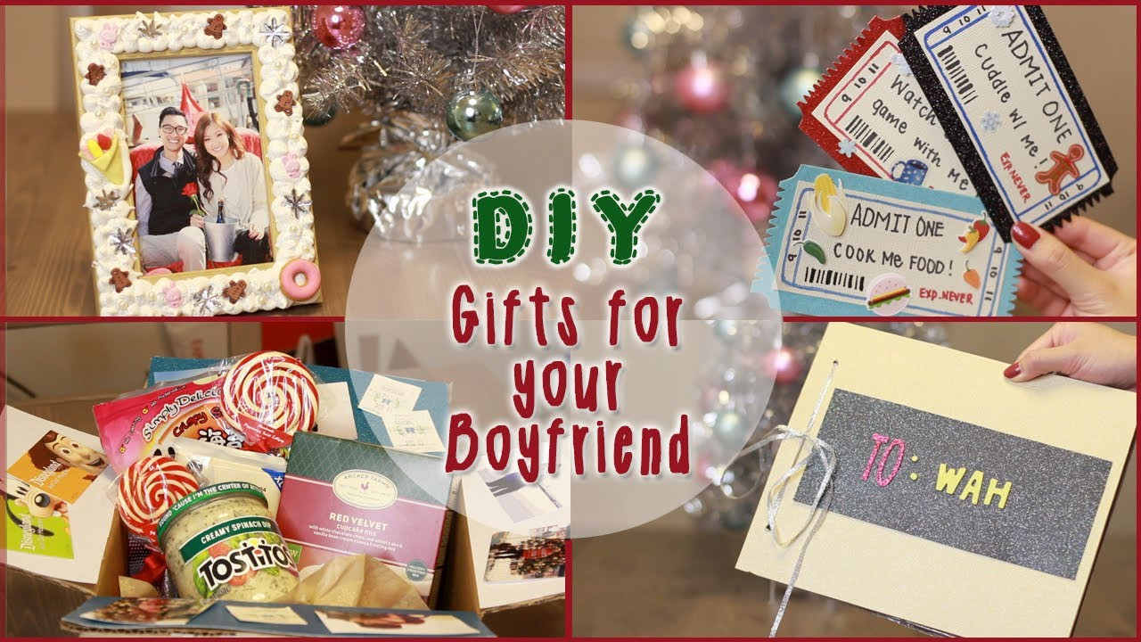 Boyfriend DIY Gifts
 DIY 5 Christmas Gift Ideas for Your Boyfriend
