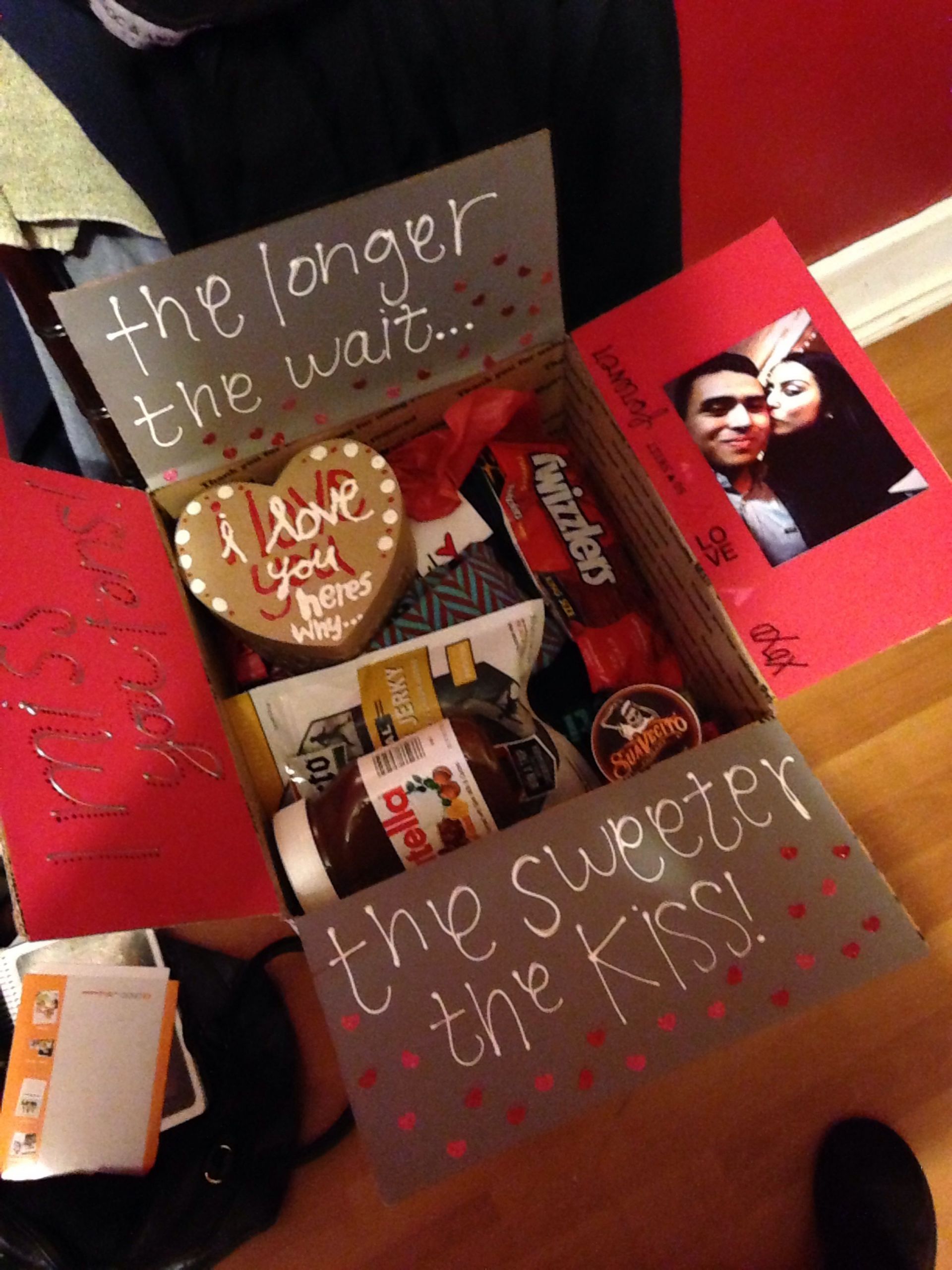 Boyfriend Gift Ideas
 Military valentines day package