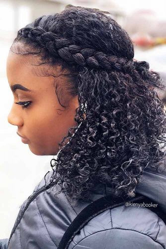 Braids Hairstyles For Curly Hair
 24 Adorable Looks with Curly Hair