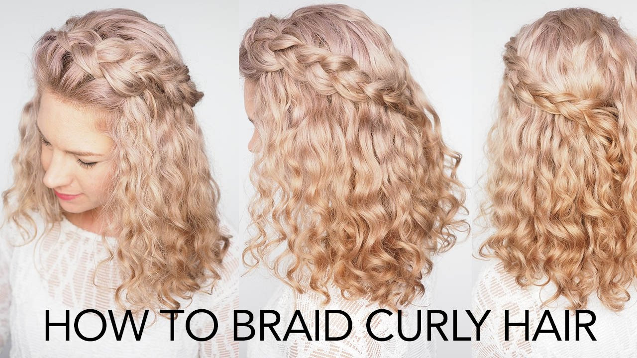 Braids Hairstyles For Curly Hair
 How to braid curly hair 5 top tips a quick and easy