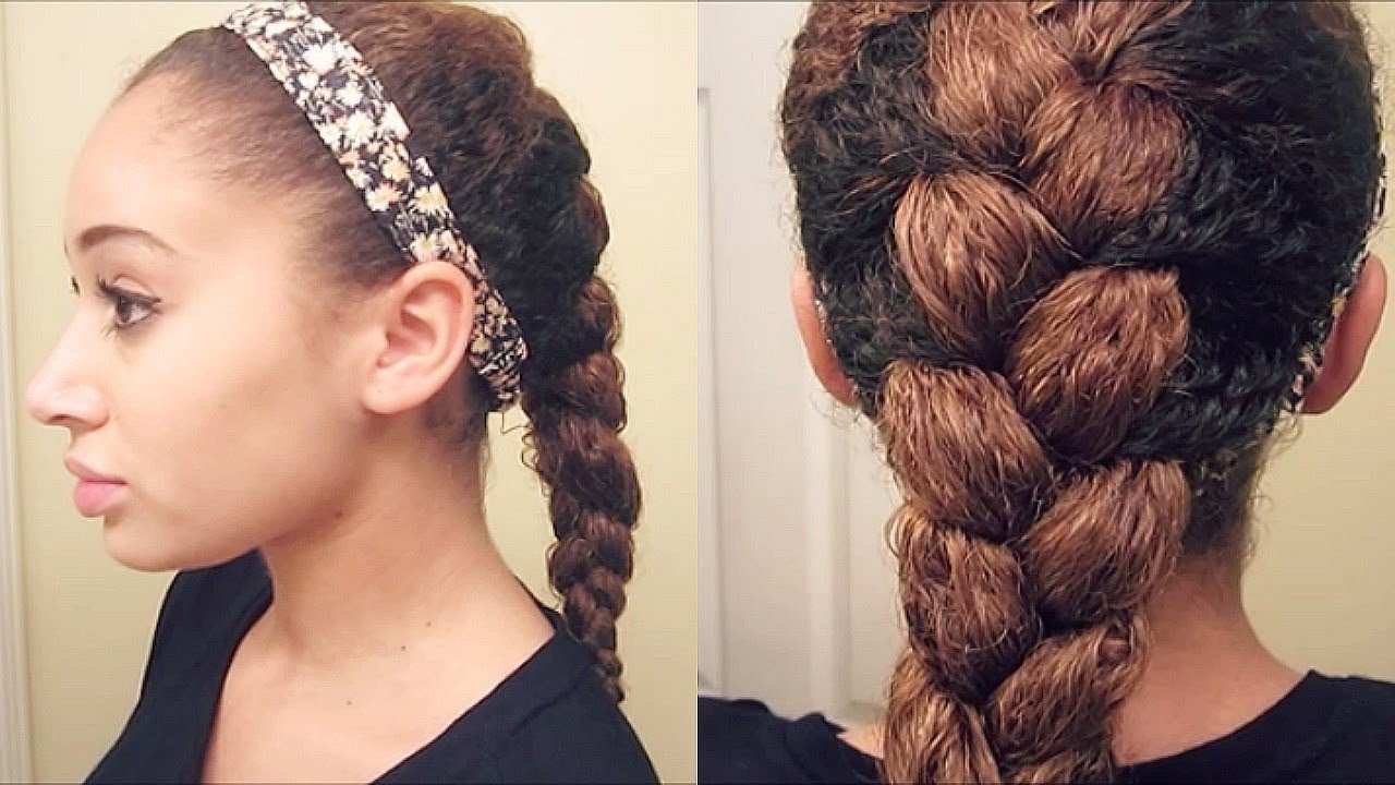Braids Hairstyles For Curly Hair
 How To French Braid Curly Hair